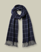 Cashmere Check Scarf