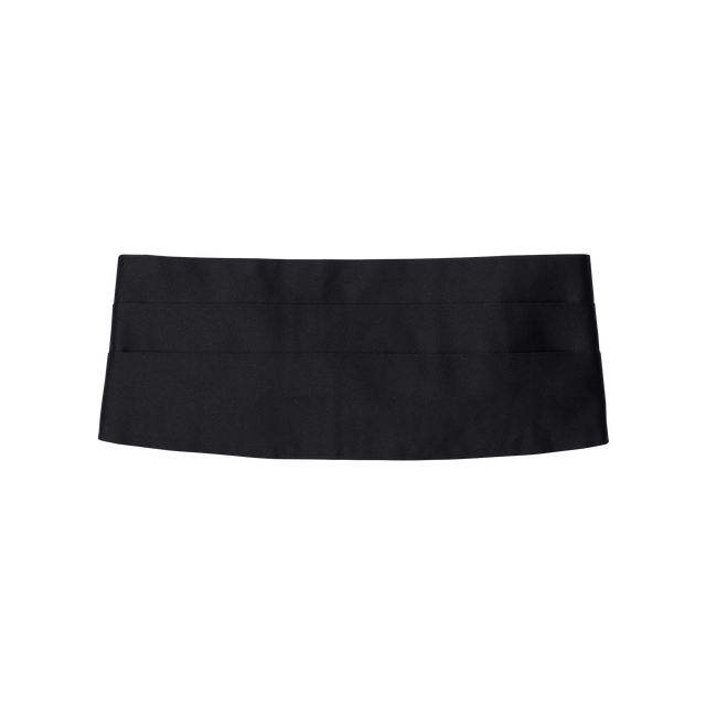 Cummerbund - Black Satin