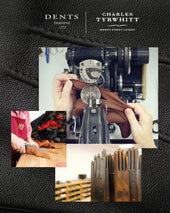 Leather Touch Screen Gloves Dark