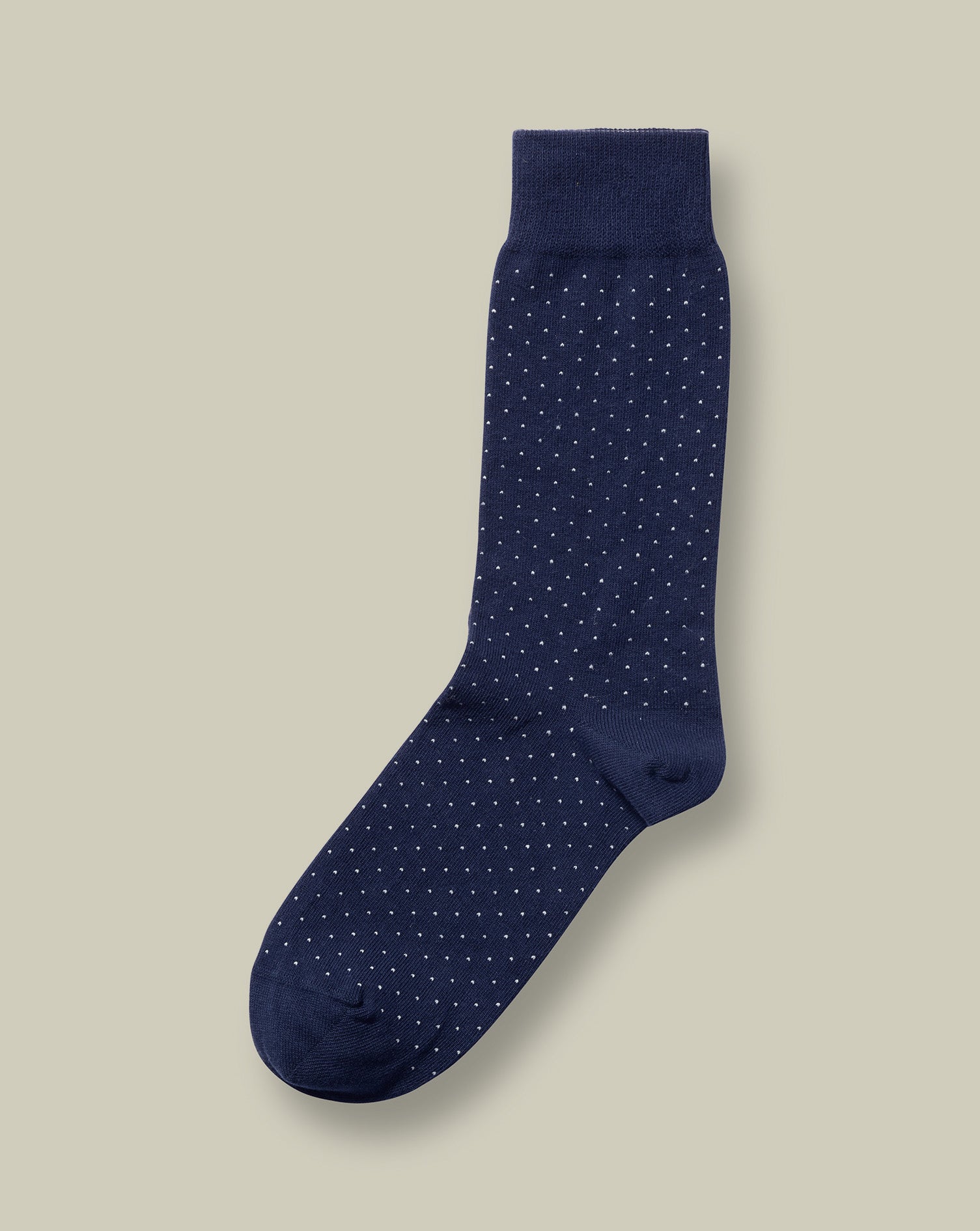 Micro Dash Socks White