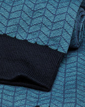 Chevron Socks Ocean