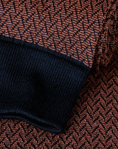 Herringbone Socks Navy