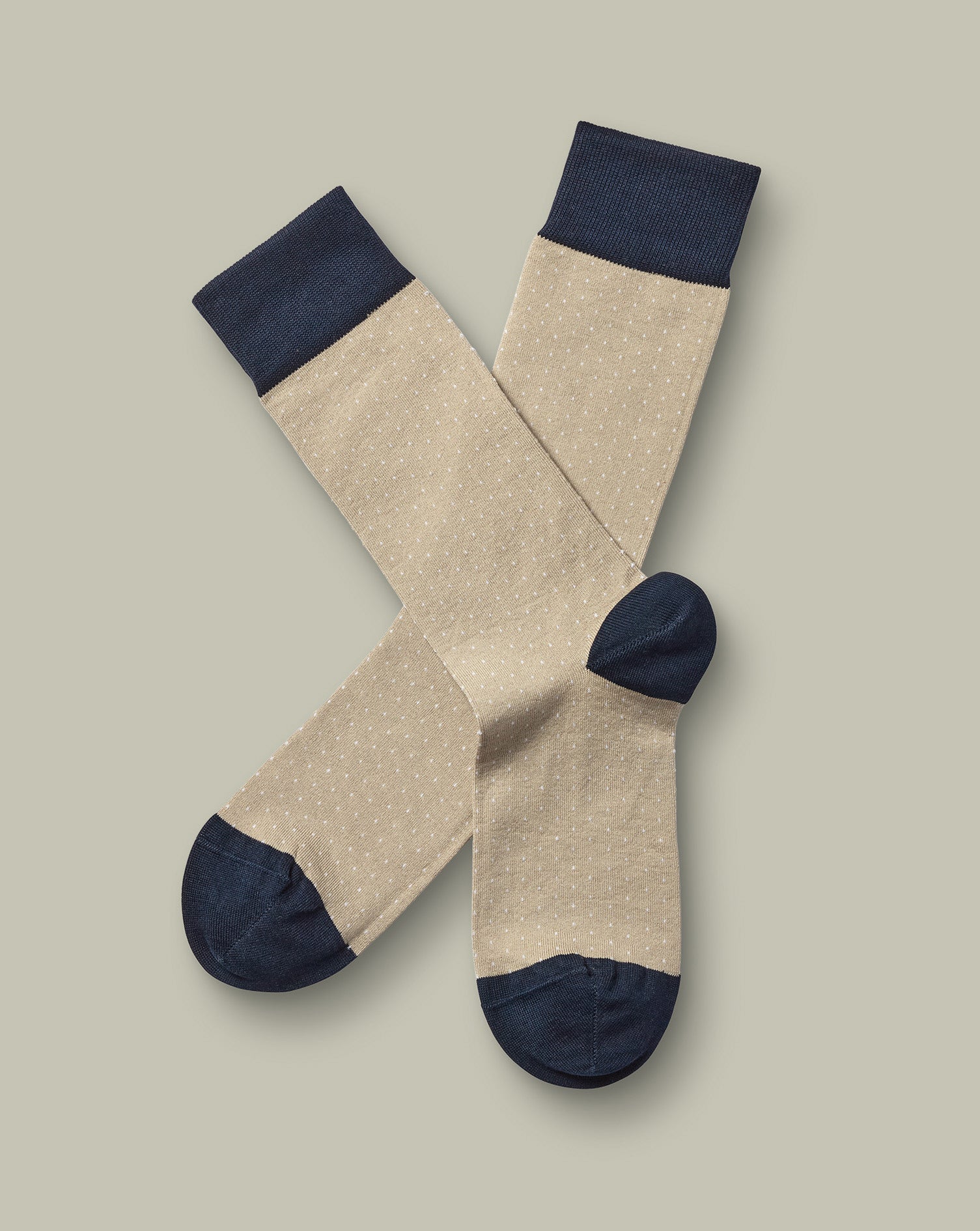 Micro Dash Socks White