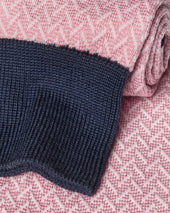 Herringbone Socks Pink