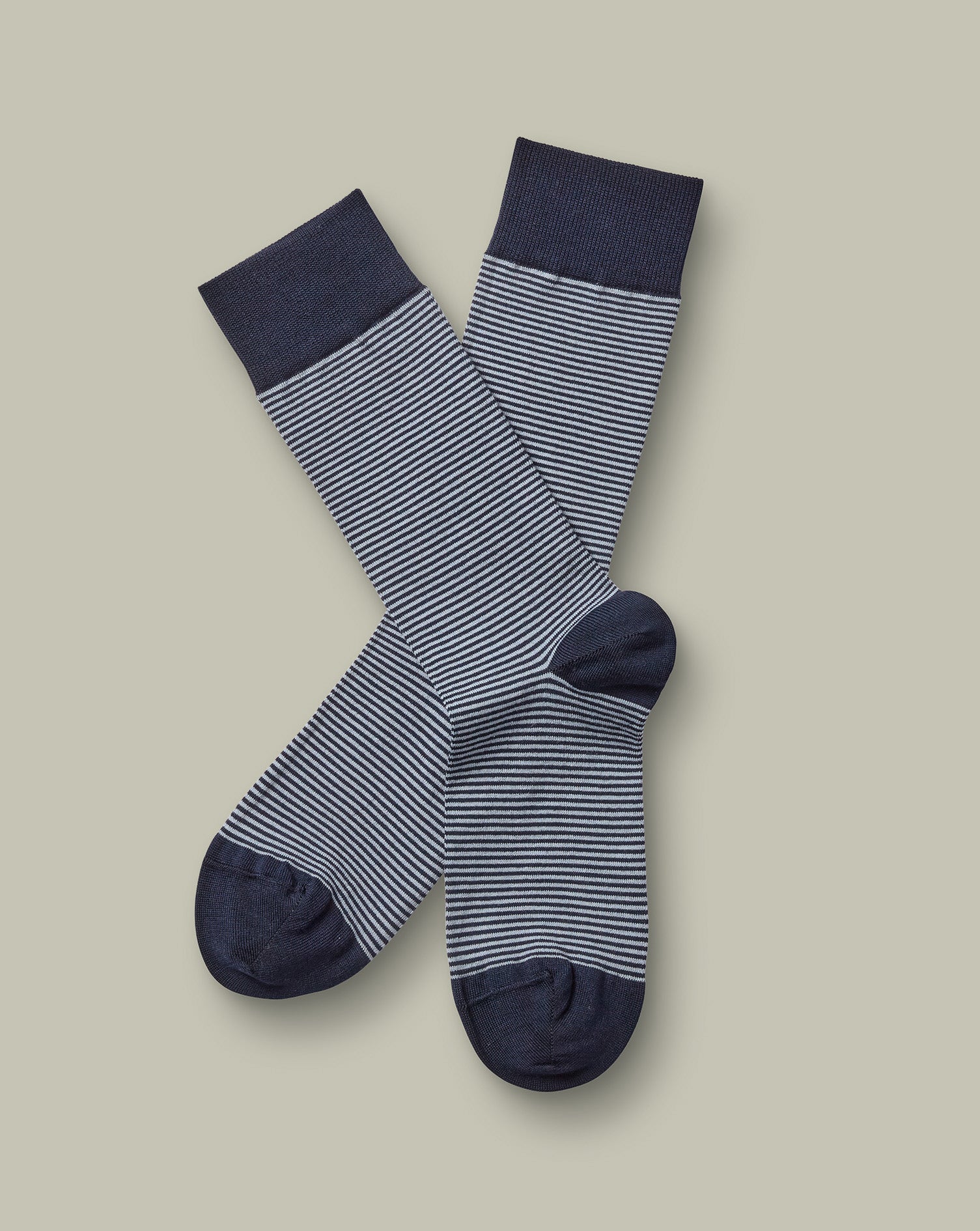 Stripe Socks Grey