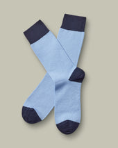 Puppytooth Socks – Sky Blue