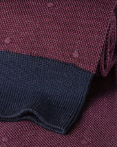 Spot Socks Dark Pink