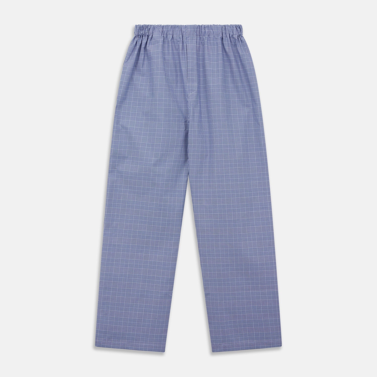 Check Cotton Pyjama Trousers
