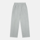 Green Bengal Stripe Modern Fit Cotton Pyjama Set
