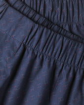 Boxer England Rugby Bleu Marine