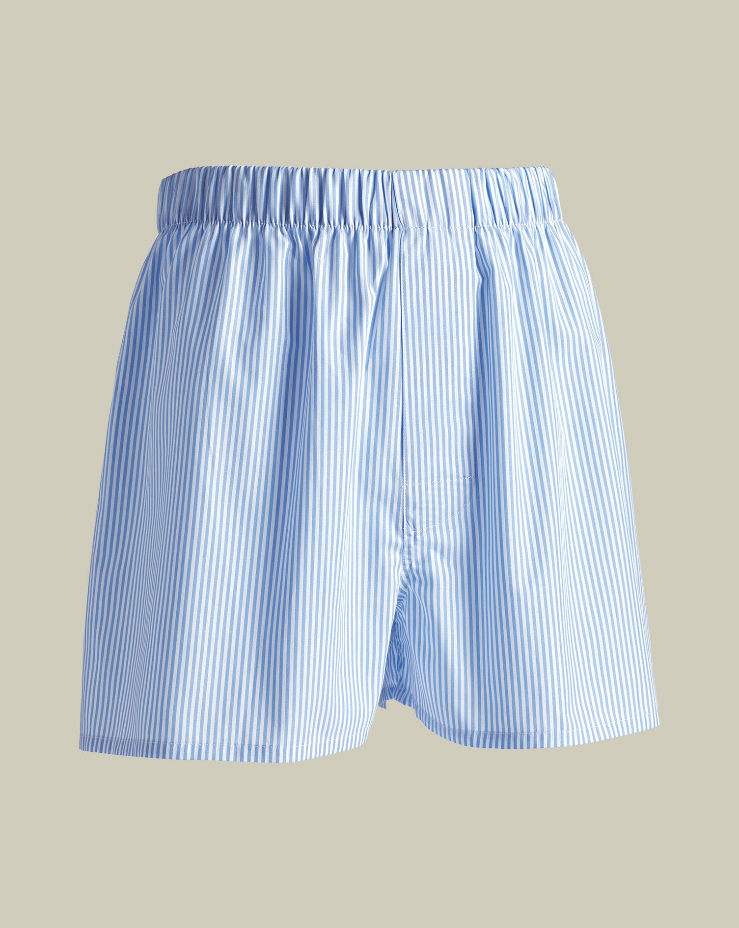 Stripe Woven Boxers Cornflower