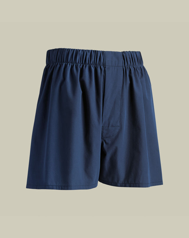 Woven Boxers - Navy