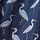 Heron Print Boxers Ink Blue