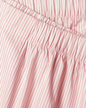Stripe Woven Boxers Pink White