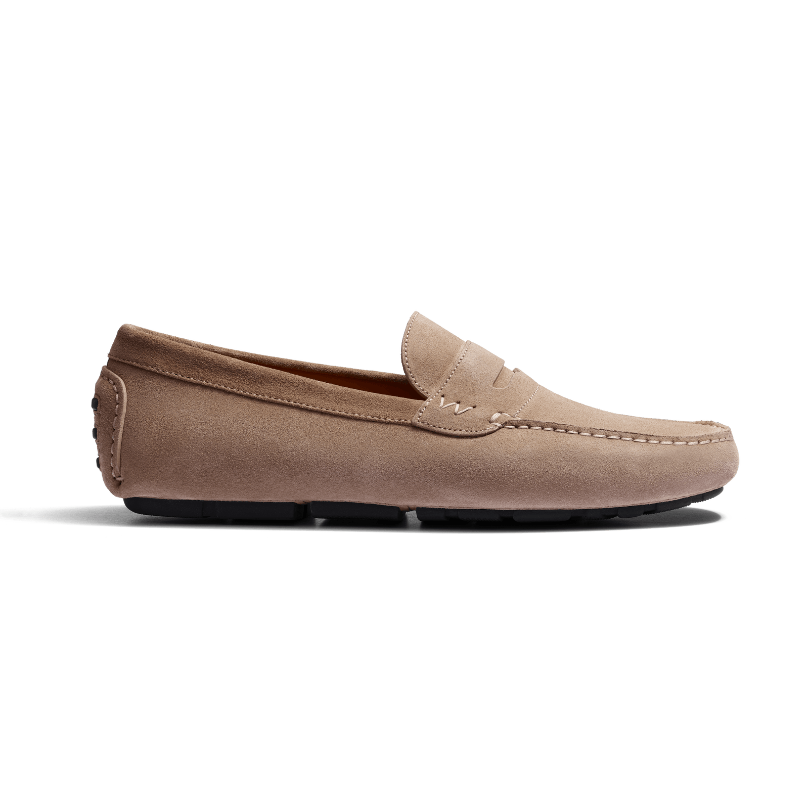 Car Shoe Warning [Taupe suede calfskin]