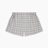 Multi Check Cotton Boxer Shorts
