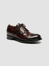 Admiral 008 Burgundy Leather Derby Shoes