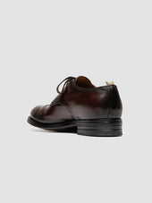 Admiral 008 Burgundy Leather Derby Shoes