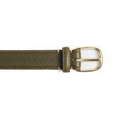 Feather Edge Belt - Olive Badalassi Minerva Box