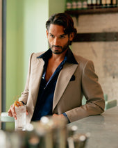 Tan Gabardine Jacket