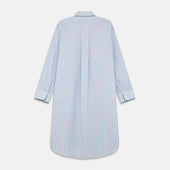 Purple Green Stripe Nightshirt