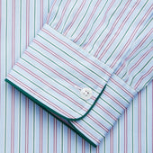 Purple Green Stripe Nightshirt