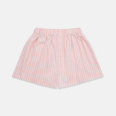 Red and White Stripe Cotton RE-PURPOSE Godfrey Boxers