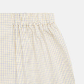 And Blue Check Cotton Re Purpose Godfrey Boxers