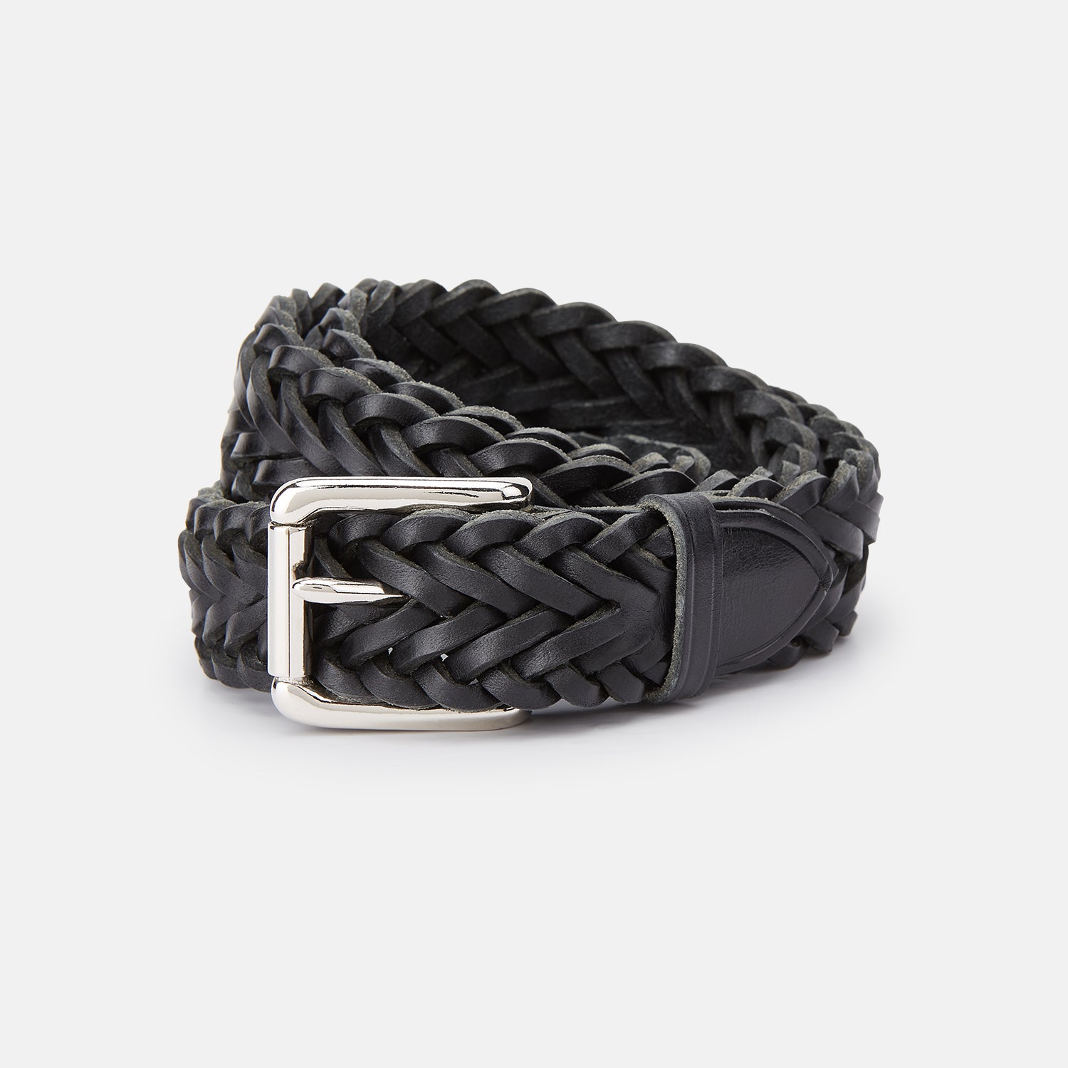 Leather Woven Belt Nbsp