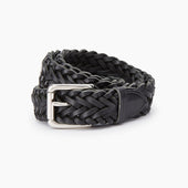Leather Woven Belt Nbsp