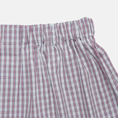 Red And Blue Multi Check Cotton Godfrey Boxers