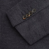 Cashmere Blend Henley Blazer