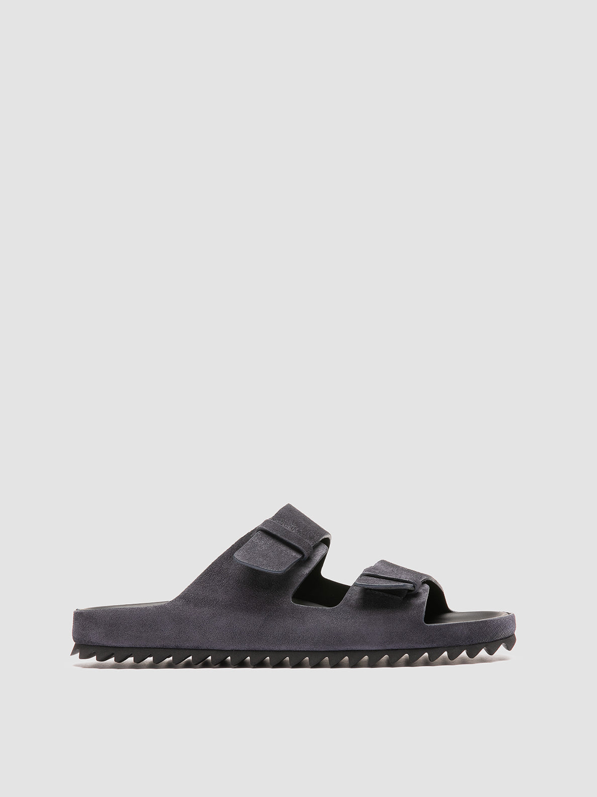 AGORÀ 010 - Navy Suede Slide Sandals