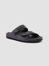 Agor 010 Suede Slide Sandals