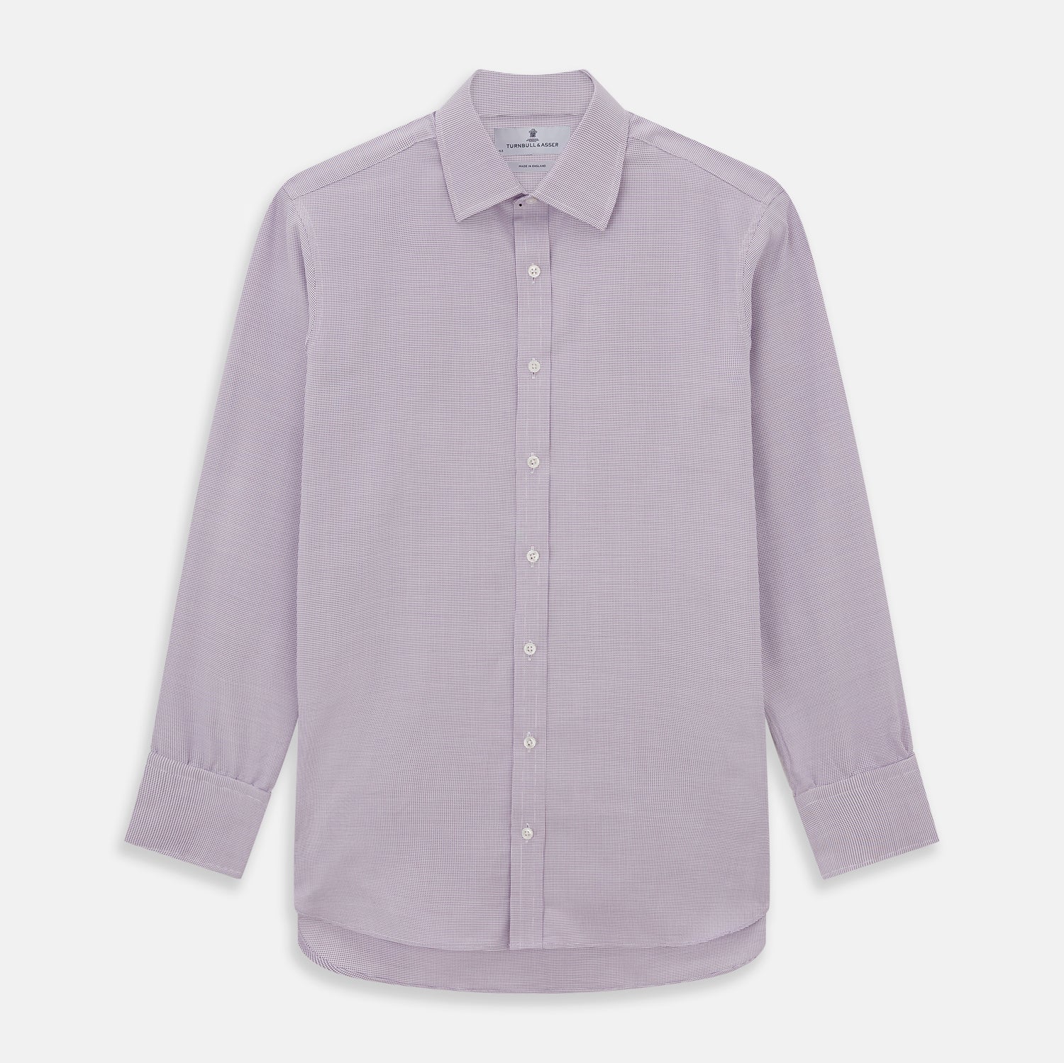 LILAC MULTI-CHECK COTTON REGULAR FIT SHIRT
