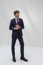 Costume Condor Navy en laine