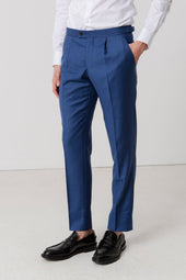Costume Mistral Col Pointe En Laine Vierge