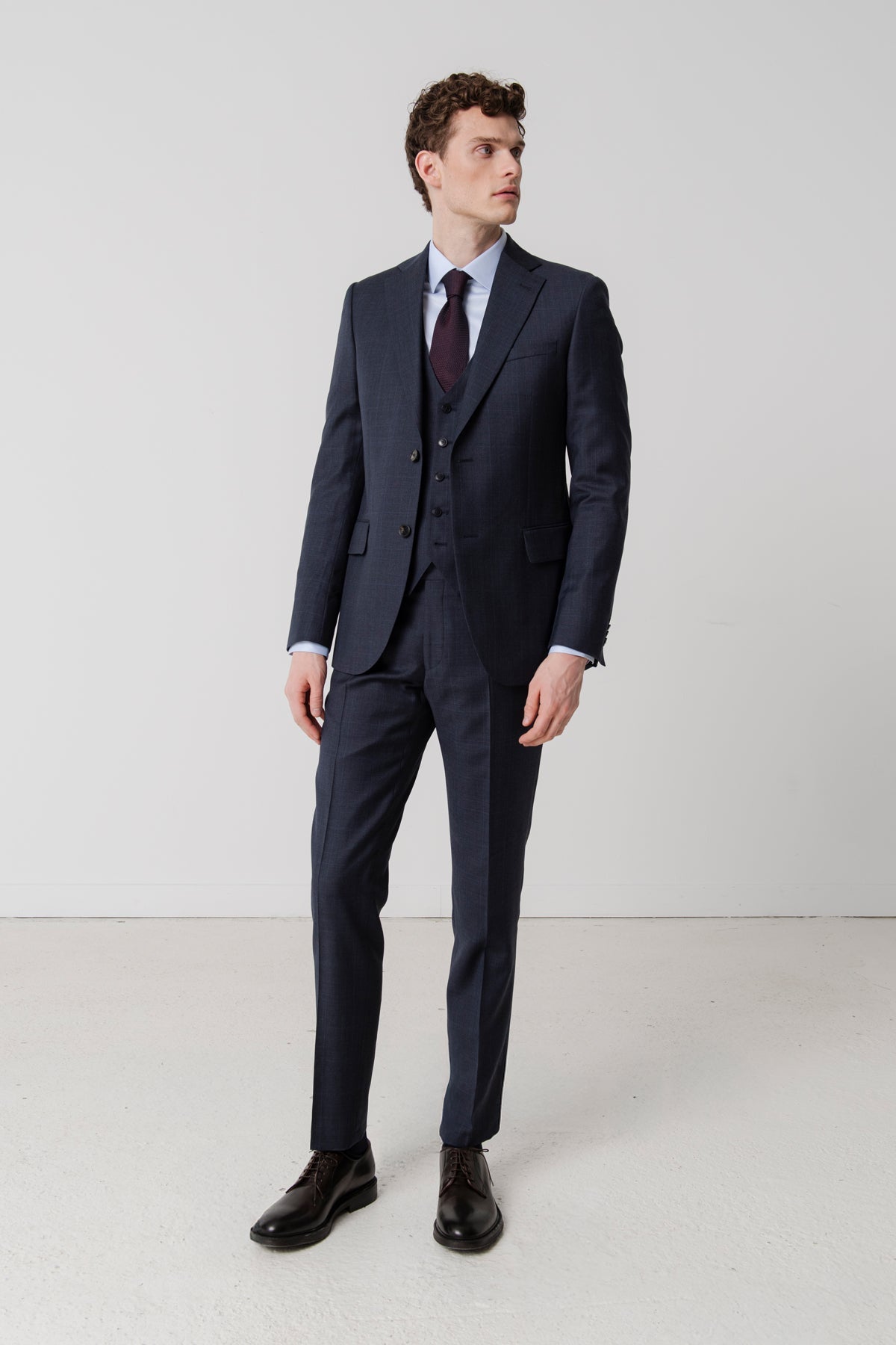 Campbell Prince Of Wales Wool Suit