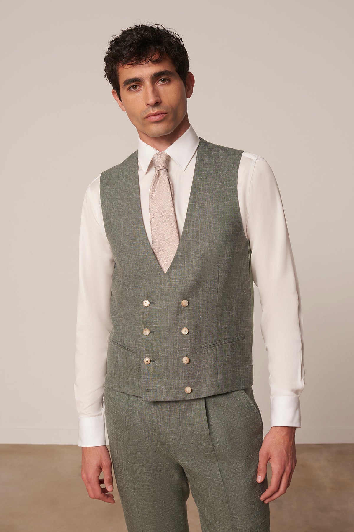 Gilet Crois Cabaneros En Laine Vierge