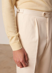 Pantalon droit Cristobal en coton