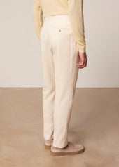 Pantalon droit Cristobal en coton