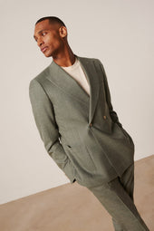 Costume Crois Cabaneros En Laine Vierge Soie Et Lin