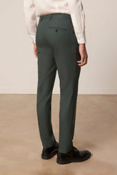 Costume Molene Vert En Laine Vierge