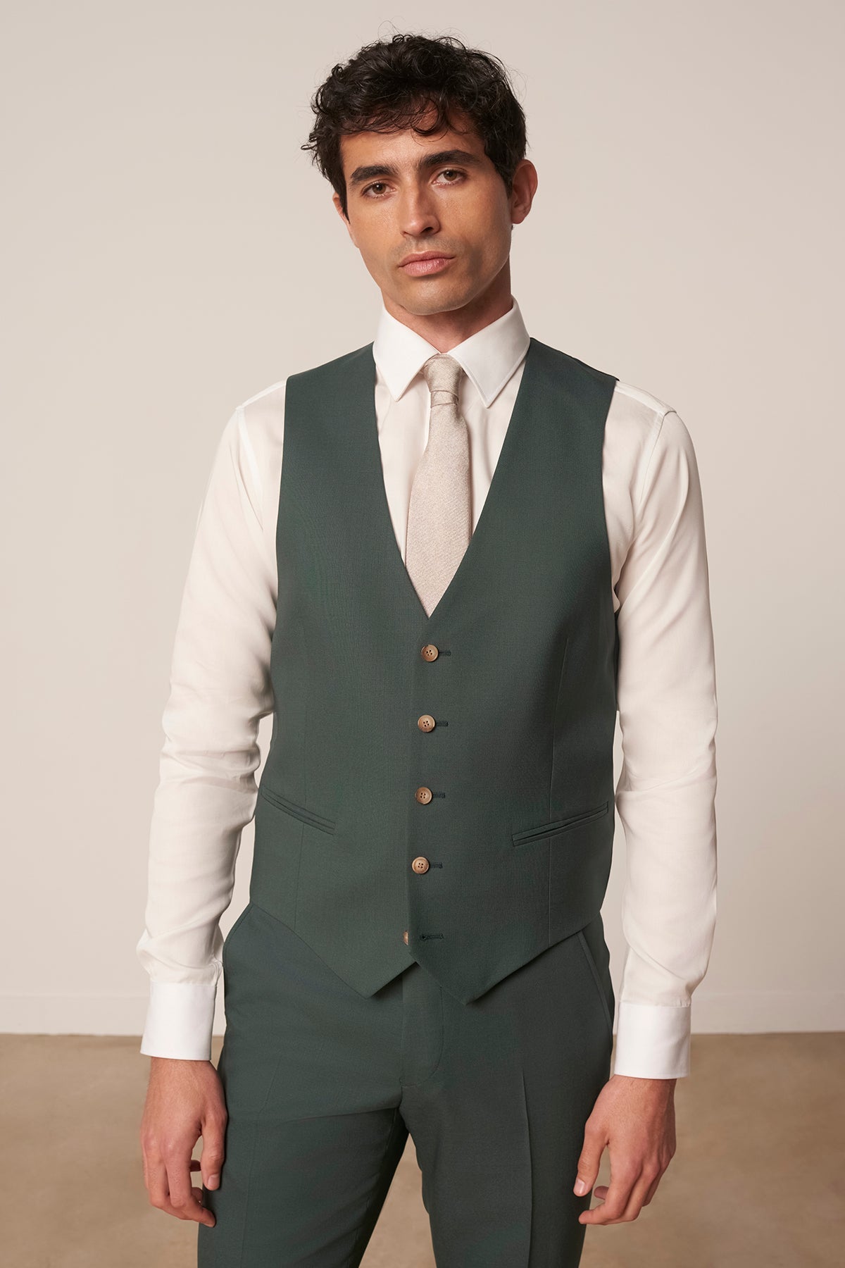 Gilet De Costume Molene En Laine