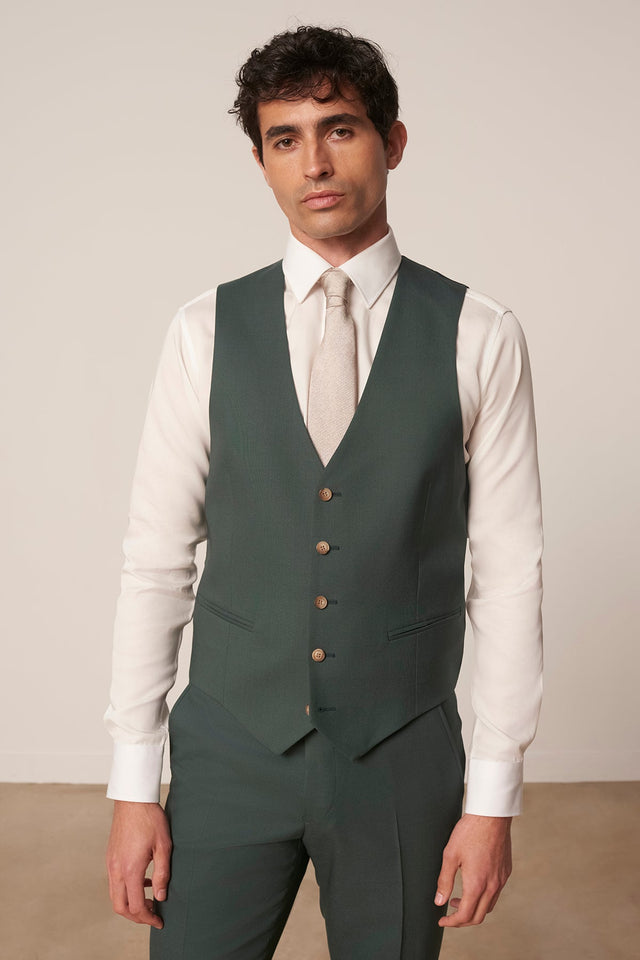Molene wool suit vest