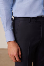 Costume Droit Alcazar En Laine Vierge