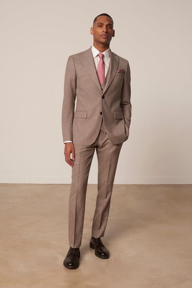 Costume droit Gaudi en laine vierge