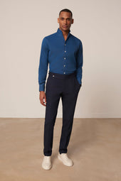 Pantalon droit Luberon double B en coton