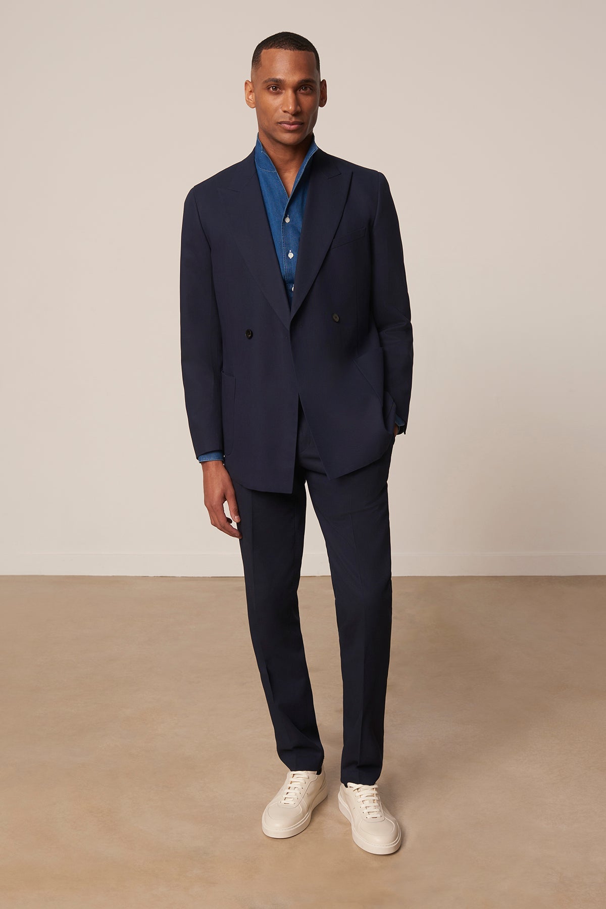 Luberon Double Breasted Cotton Jacket