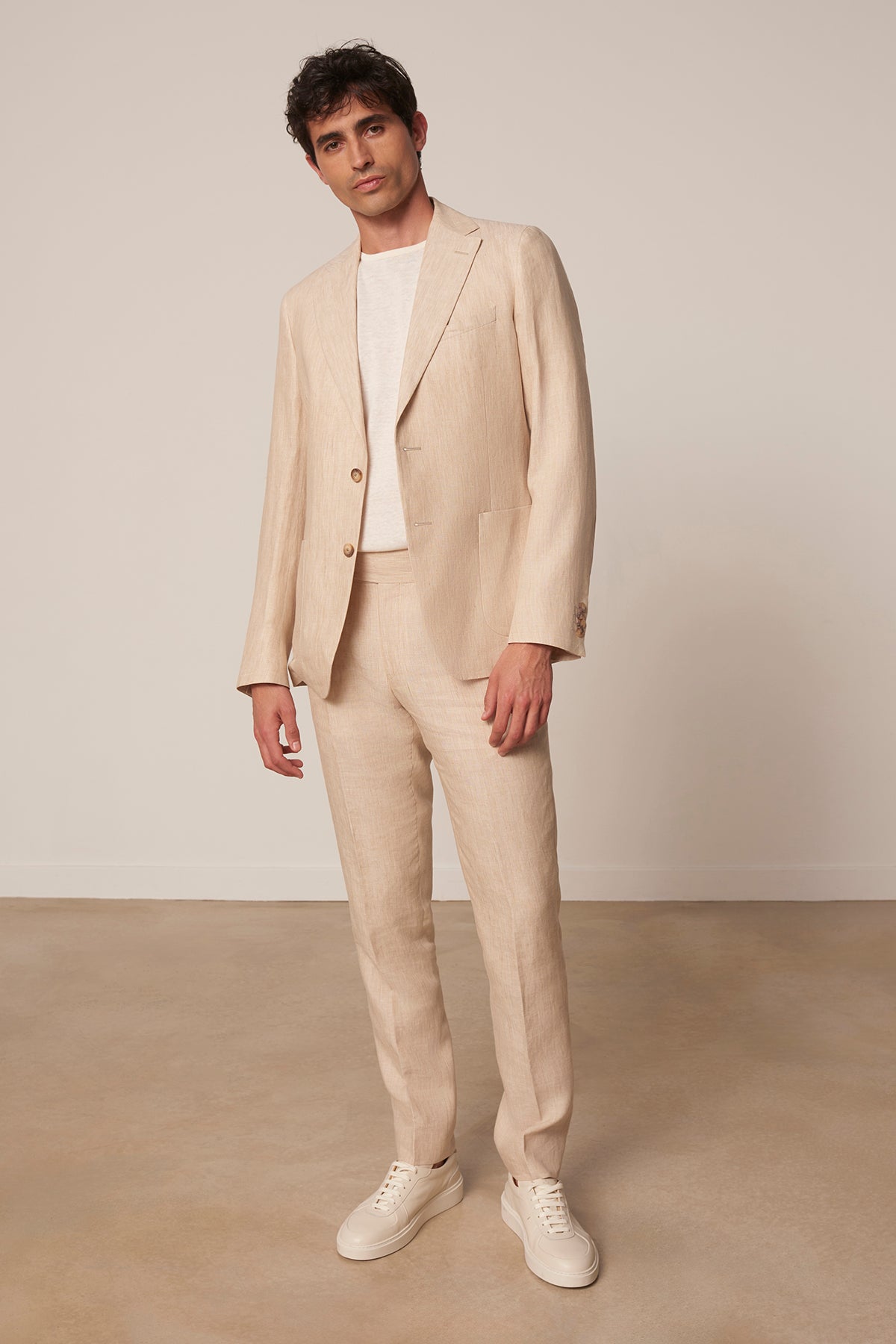 Costume droit Salamanca en lin